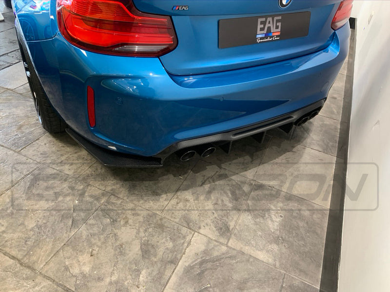 Load image into Gallery viewer, BMW M2/M2C F87 CARBON FIBRE DIFFUSER - MT STYLE - CT Carbon
