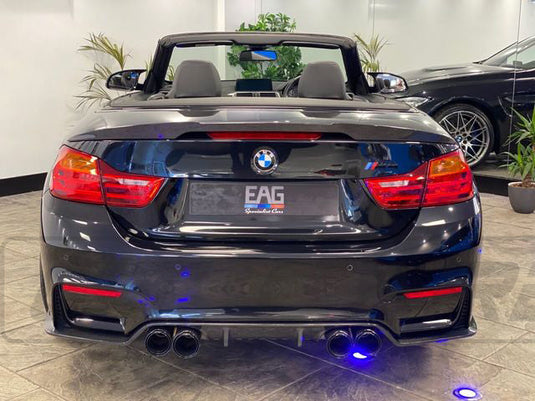 BMW M4 F83 & F33 4 SERIES CARBON FIBRE SPOILER - V STYLE - CT Carbon