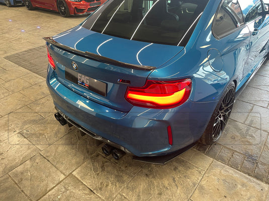 BMW M2/M2C F87 CARBON FIBRE DIFFUSER - MT STYLE - CT Carbon