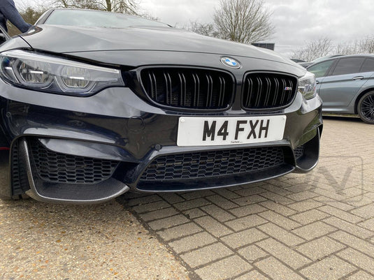 BMW M3/M4 (F80 F82 F83) CARBON CANARDS / SPLITTERS - MP STYLE - CT Carbon