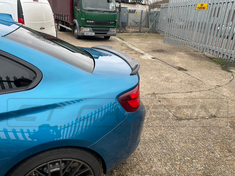 Load image into Gallery viewer, BMW M2 / M2C F87 &amp; F22 2 SERIES CARBON FIBRE SPOILER - CS STYLE - CT Carbon
