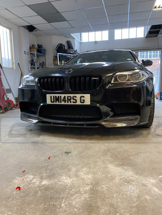 BMW F10 M5 CARBON FIBRE SPLITTER - V STYLE