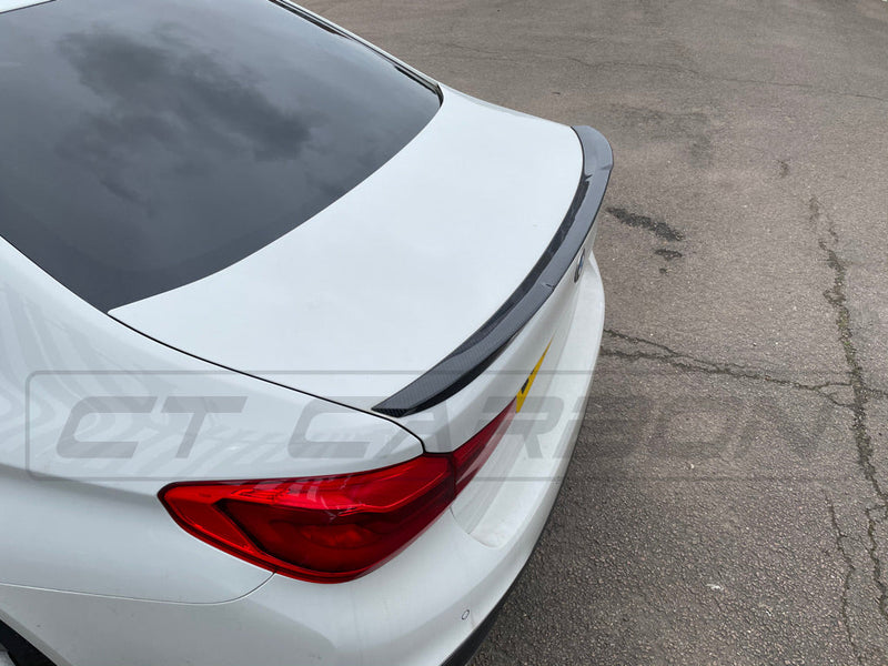 Load image into Gallery viewer, BMW M5 F90 &amp; G30 5 SERIES CARBON FIBRE SPOILER - M4 STYLE - CT Carbon
