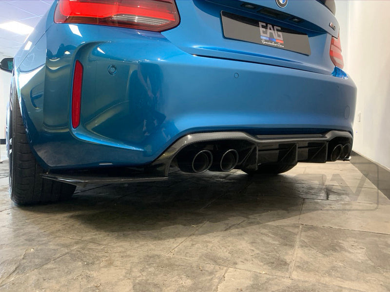 Load image into Gallery viewer, BMW M2/M2C F87 CARBON FIBRE DIFFUSER - MT STYLE - CT Carbon
