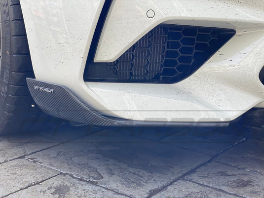 BMW M2 / M2C F87 CARBON FIBRE SPLITTERS - MP STYLE - CT Carbon