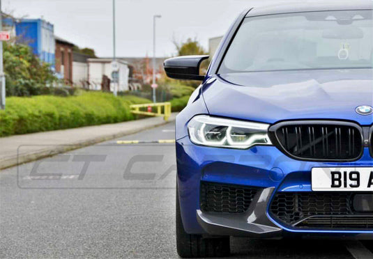 BMW M5 F90 CARBON FIBRE SPLITTERS - MP STYLE - CT Carbon