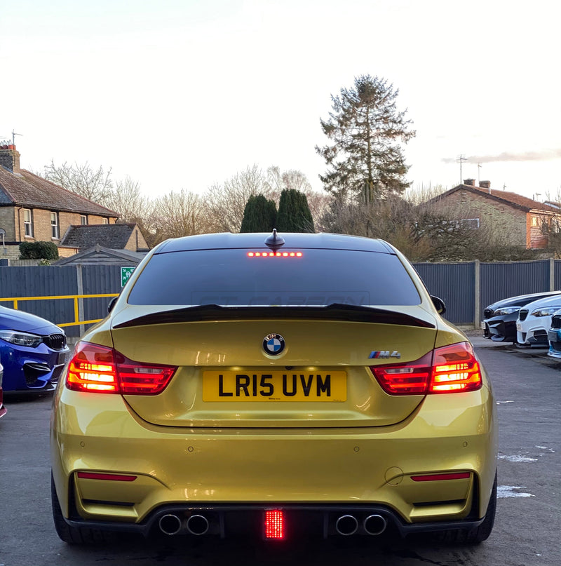 Load image into Gallery viewer, BMW M3/M4 (F80 F82 F83) CARBON FIBRE DIFFUSER - DTM LIGHT
