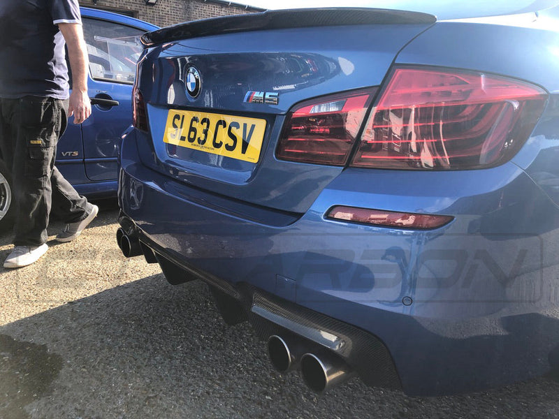 Load image into Gallery viewer, BMW F10 M5/5 SERIES CARBON FIBRE SPOILER - ARK STYLE
