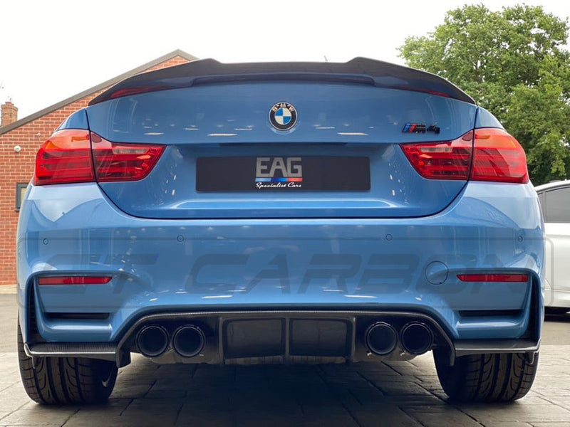 Load image into Gallery viewer, BMW M4 F82 CARBON FIBRE SPOILER - DUCKTAIL PS STYLE - CT Carbon
