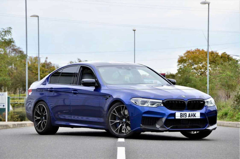 Load image into Gallery viewer, BMW M5 F90 CARBON FIBRE SPLITTERS - MP STYLE - CT Carbon
