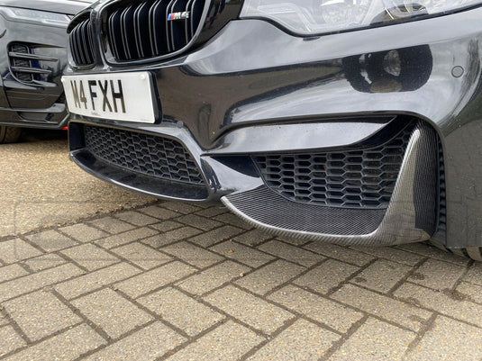 BMW M3/M4 (F80 F82 F83) CARBON CANARDS / SPLITTERS - MP STYLE - CT Carbon