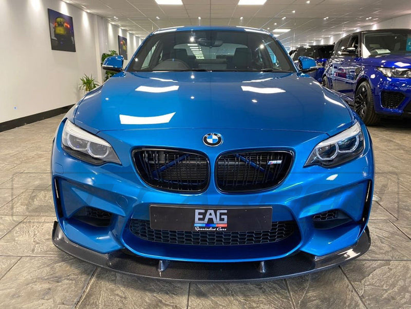 Load image into Gallery viewer, BMW M2 F87 N55(OG) CARBON FIBRE SPLITTER - 3D STYLE - CT Carbon
