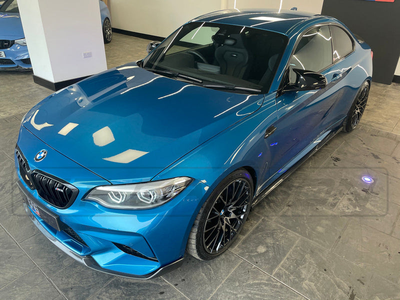 Load image into Gallery viewer, BMW M2 / M2C F87 CARBON FIBRE SIDE SKIRTS - 3D STYLE - CT Carbon
