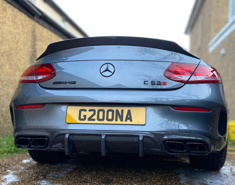 Load image into Gallery viewer, MERCEDES C63/C63S W205 COUPE CARBON SPOILER - DUCKTAIL PS STYLE - CT Carbon
