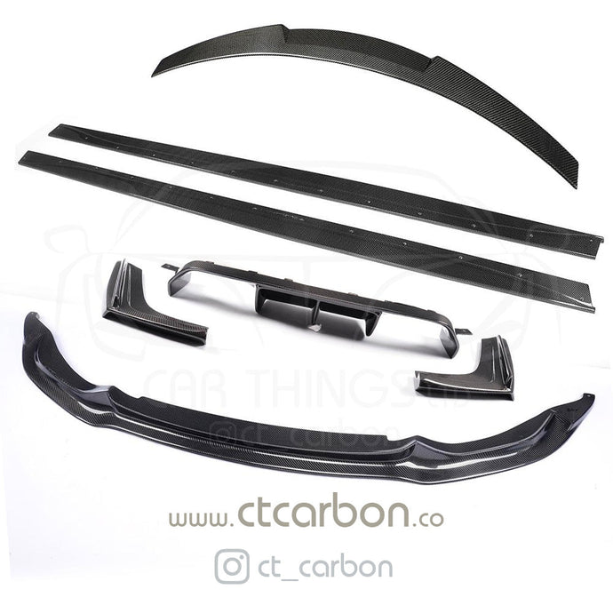 BMW M4 (F82) COUPE FULL CARBON FIBRE KIT - V STYLE - CT Carbon