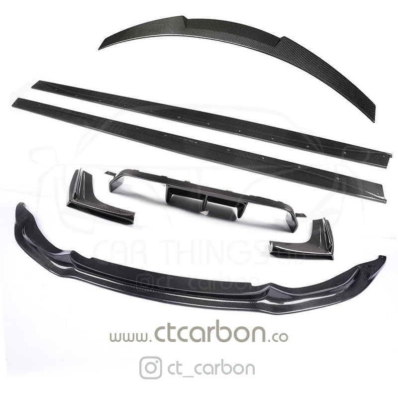 Load image into Gallery viewer, BMW M4 (F82) COUPE FULL CARBON FIBRE KIT - V STYLE - CT Carbon
