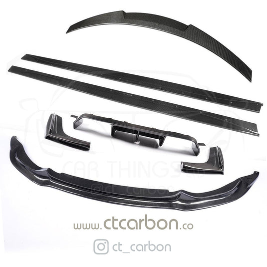 BMW M3 (F80) SALOON FULL CARBON FIBRE KIT - V STYLE - CT Carbon