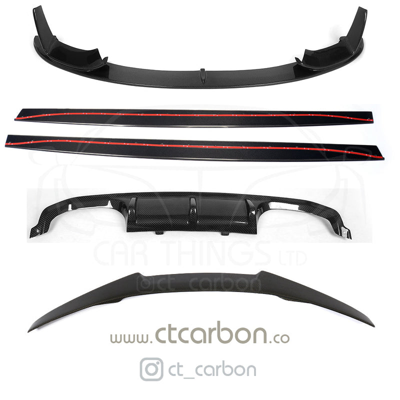 Load image into Gallery viewer, BMW M4 (F82) COUPE FULL CARBON FIBRE KIT - MP STYLE - CT Carbon
