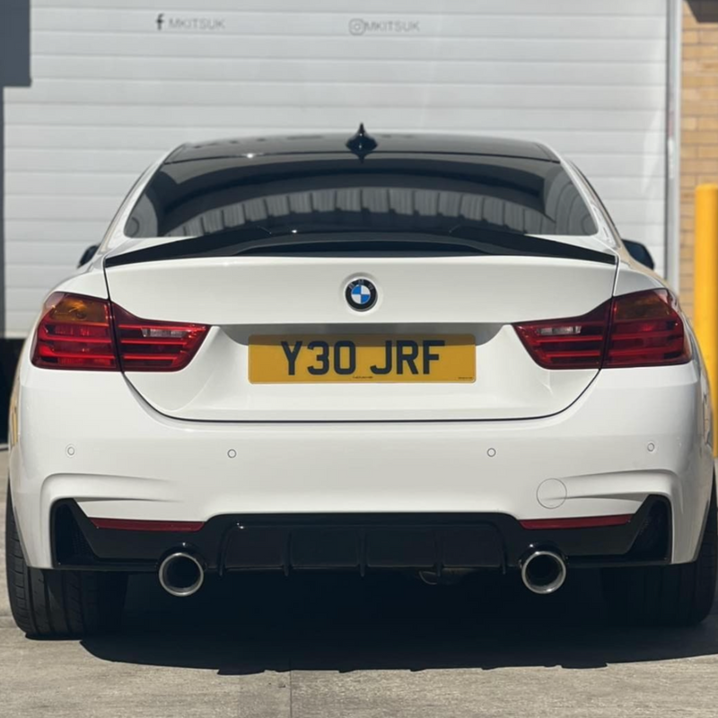 Load image into Gallery viewer, BMW 4 SERIES F32 GLOSS BLACK SPOILER - M4 STYLE
