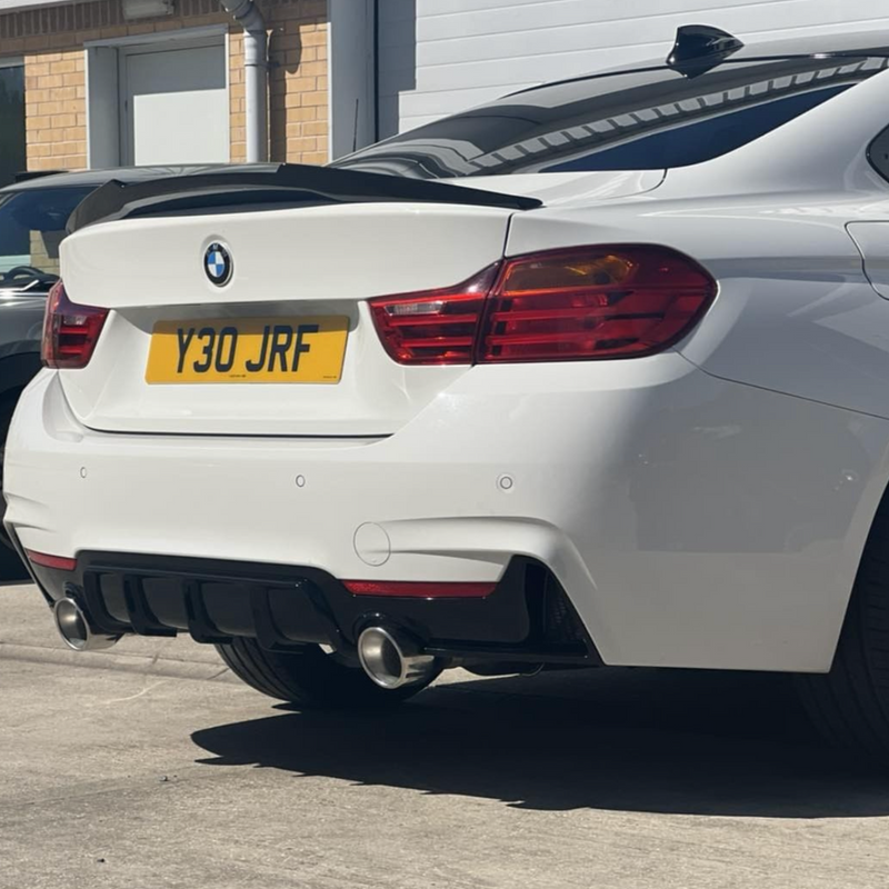 Load image into Gallery viewer, BMW 4 SERIES F32 GLOSS BLACK SPOILER - M4 STYLE
