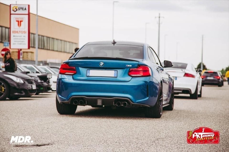 Load image into Gallery viewer, BMW M2 / M2C F87 CARBON FIBRE DIFFUSER - K STYLE
