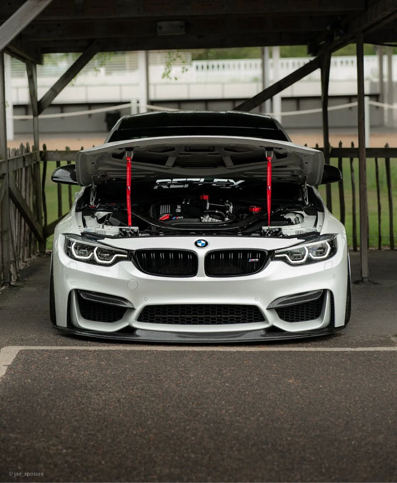 Load image into Gallery viewer, BMW M3/M4 (F80 F82 F83) CARBON FIBRE SPLITTER - DESIGNED BY CT
