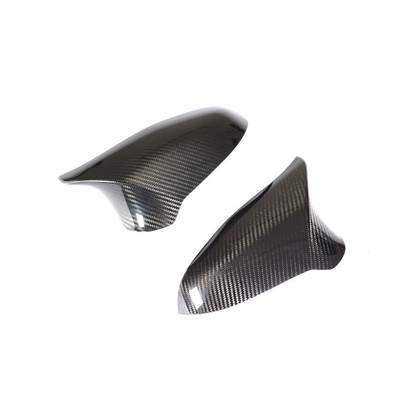 Load image into Gallery viewer, BMW F80, F82, F83, F87C M3, M4 &amp; M2C CARBON FIBRE MIRRORS (RHD ONLY) - CT Carbon
