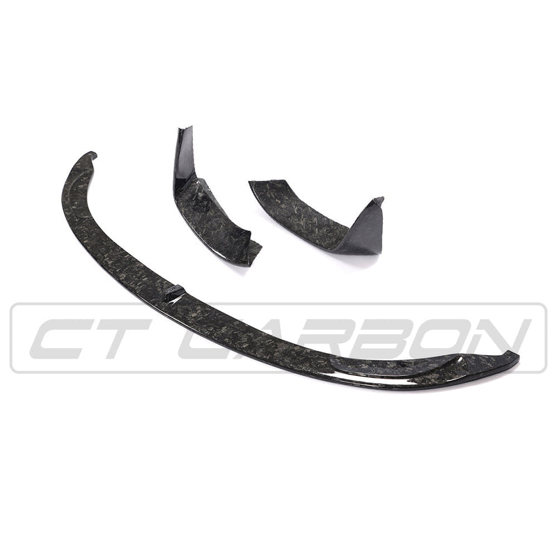 Load image into Gallery viewer, BMW M3/M4 F80/82/83 FORGED CARBON FIBRE SPLITTER - MP STYLE
