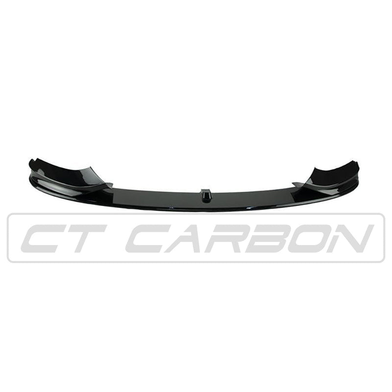 Load image into Gallery viewer, BMW 4 SERIES F32/F33/F36 GLOSS BLACK SPLITTER - MP STYLE - BLAK BY CT CARBON
