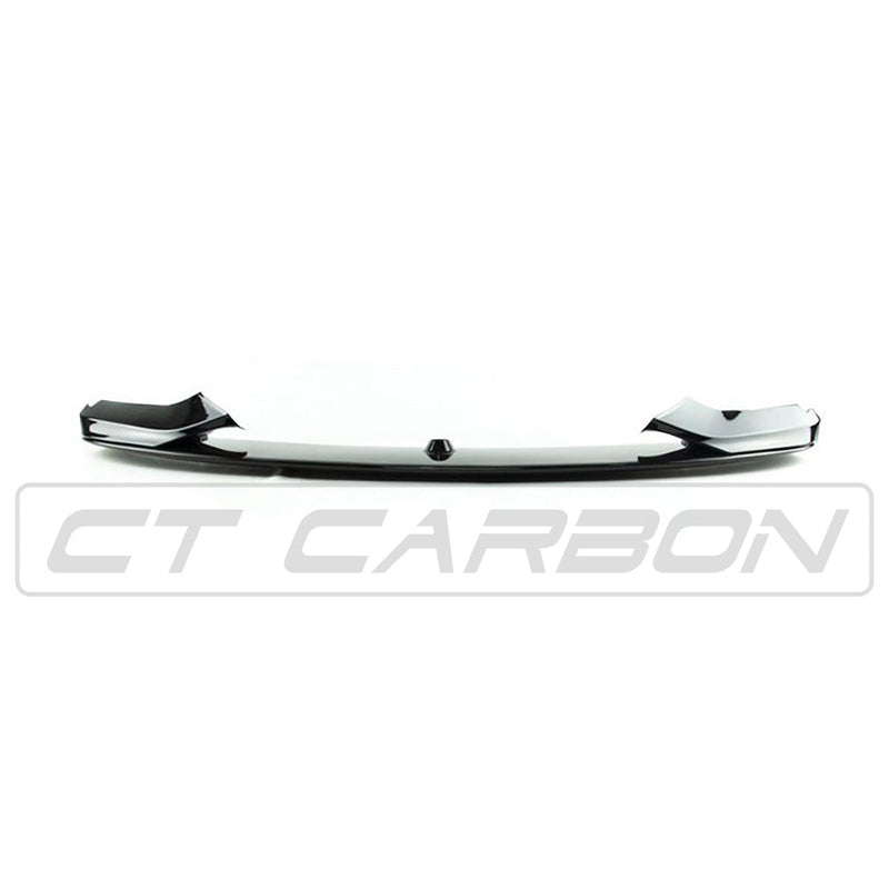 Load image into Gallery viewer, BMW 4 SERIES F32/F33/F36 GLOSS BLACK SPLITTER - MP STYLE - BLAK BY CT CARBON
