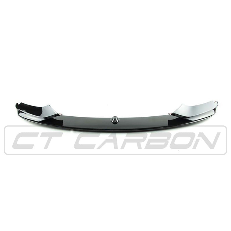 Load image into Gallery viewer, BMW 4 SERIES F32/F33/F36 GLOSS BLACK SPLITTER - MP STYLE - BLAK BY CT CARBON
