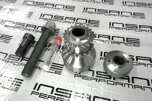 Load image into Gallery viewer, Insane Performance One Piece Crank Hub BMW S55 M3/M4/M2C
